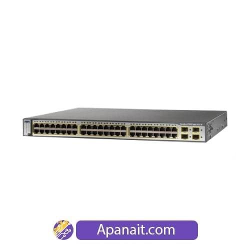 سوئیچ شبکه سیسکو Cisco Catalyst WS-C3750G-24TS-S ریفر