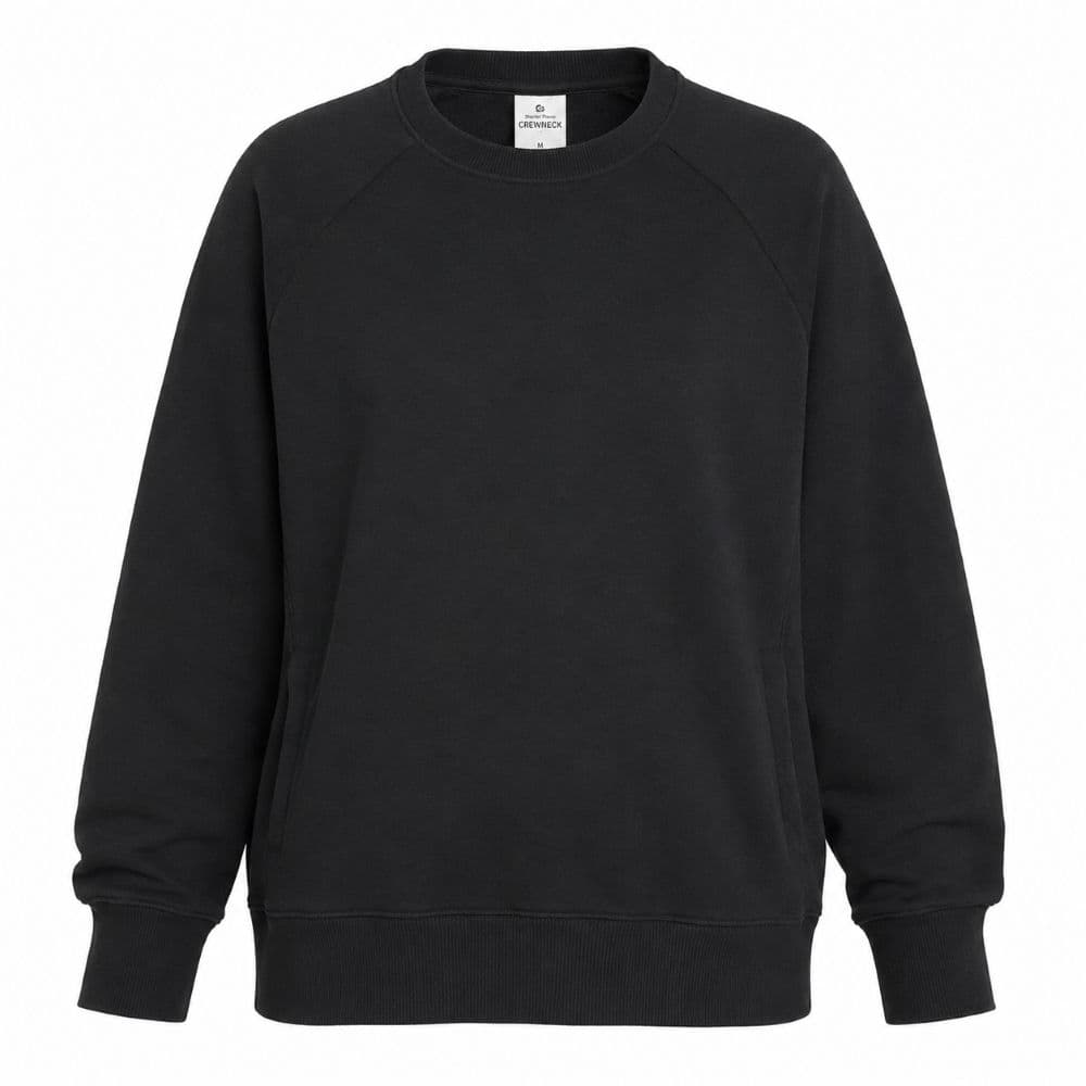 دورس انگشتی سه نخ خارجی مشکی ساده Crewneck اصل سایز 40 تا 44 کد 3361