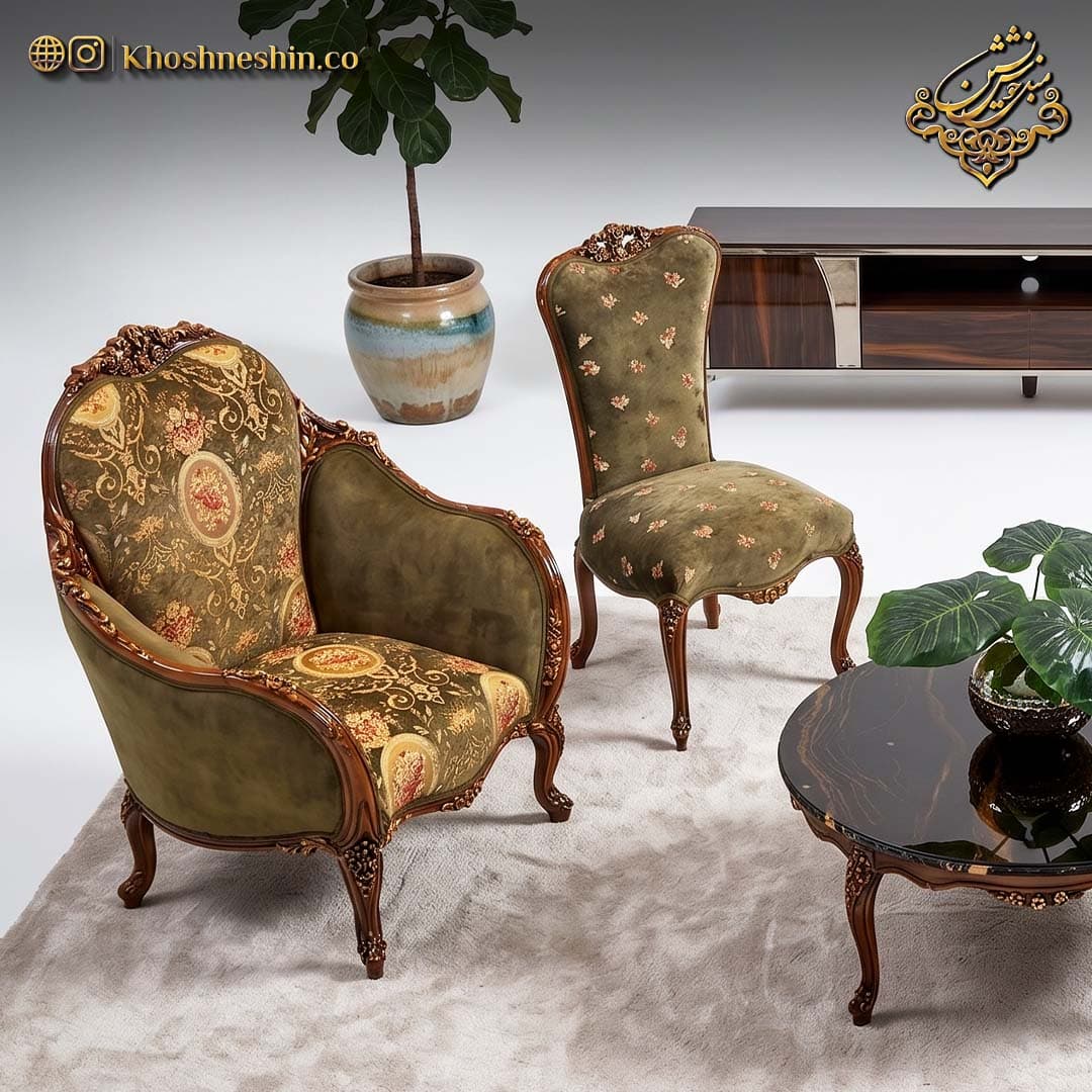 مبل کلاسیک مدل میراژ — تصویر ۶