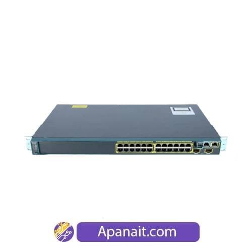 سوئیچ شبکه سیسکو Cisco Catalyst WS-C2960S-24TD-L ریفر