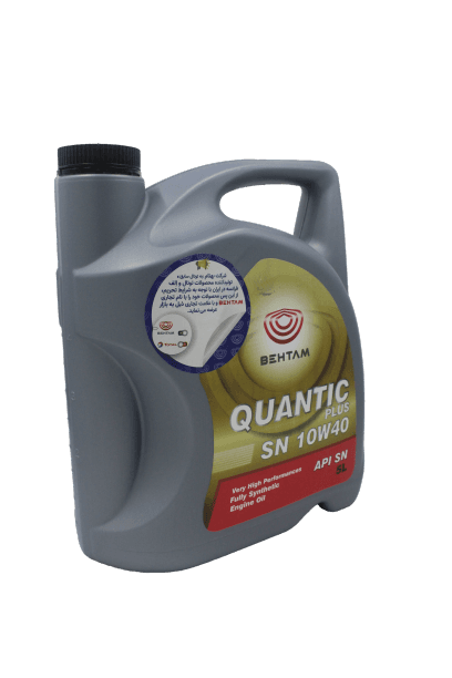 روغن موتور بهتام مدل کوانتیک 10W-40 SN PLUS QUANTIC حجم 5 لیتر