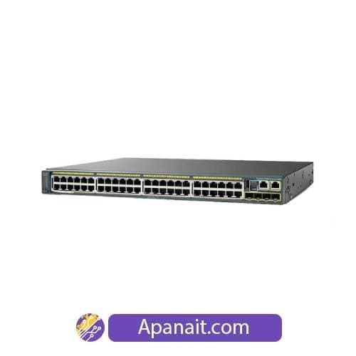 سوئیچ شبکه سیسکو Cisco Catalyst WS-C2960S-48TS-L ریفر