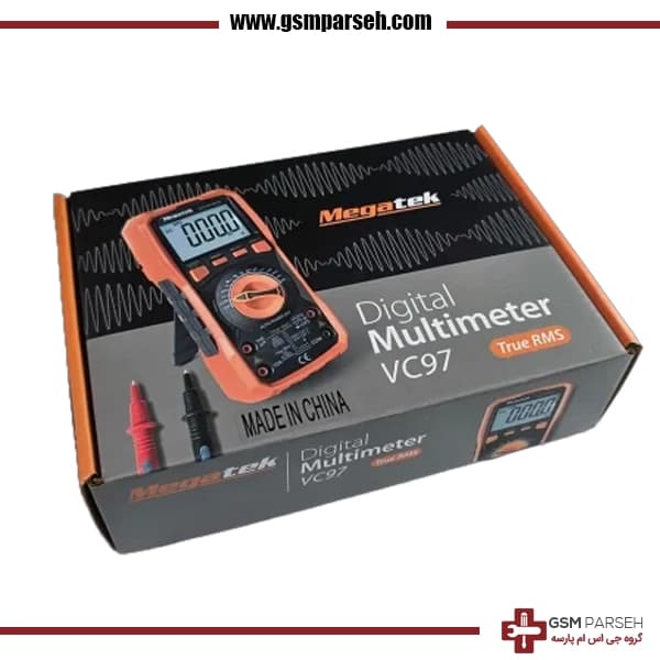مولتی متر دیجیتال مگاتک مدل Megatek VC97 — تصویر ۲