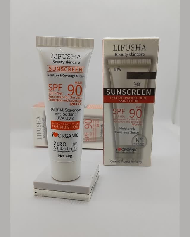 ضدآفتاب سبک spf90 لیفوشا- مخصوص طبیعت گردی — تصویر ۴