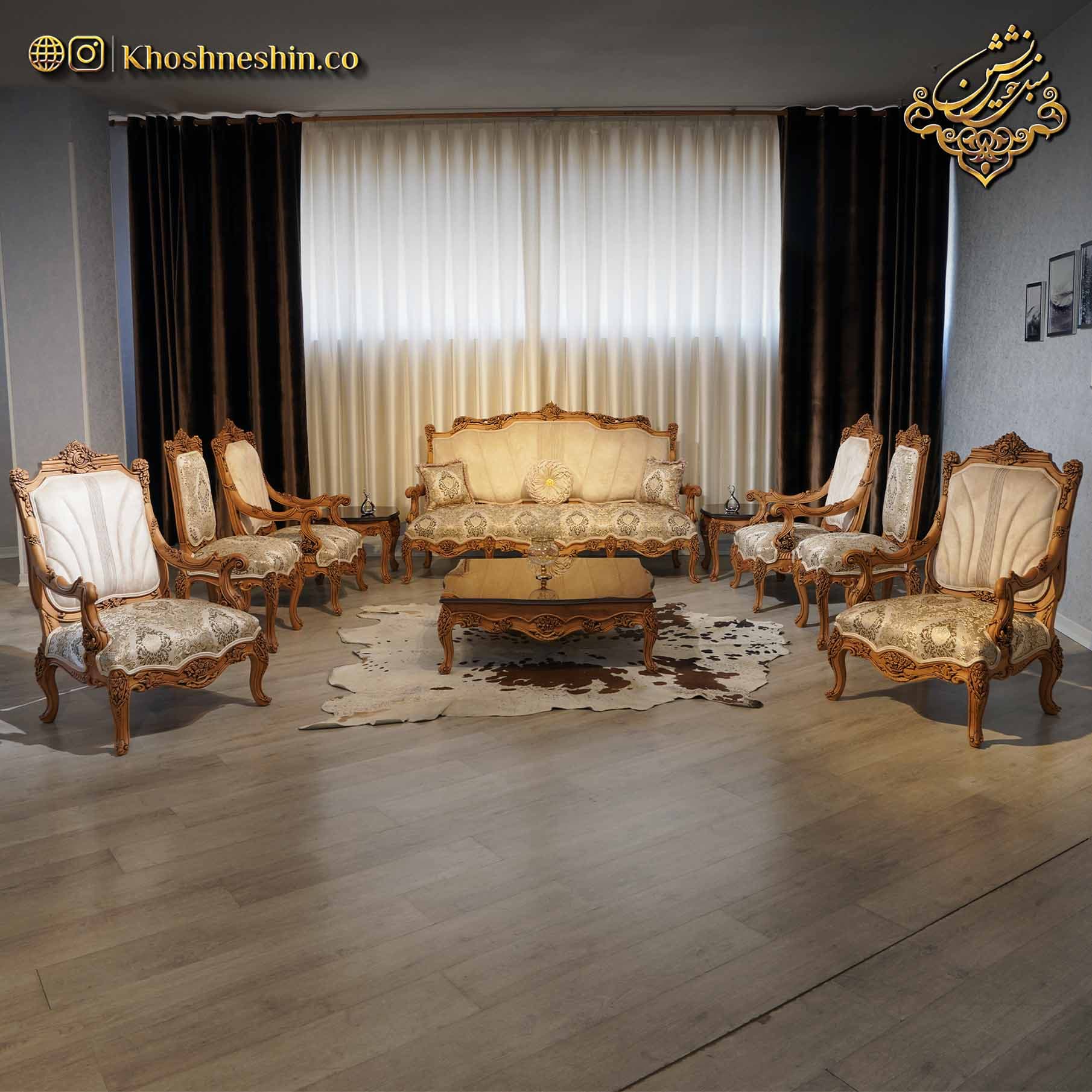 مبل کلاسیک مدل نیو رز