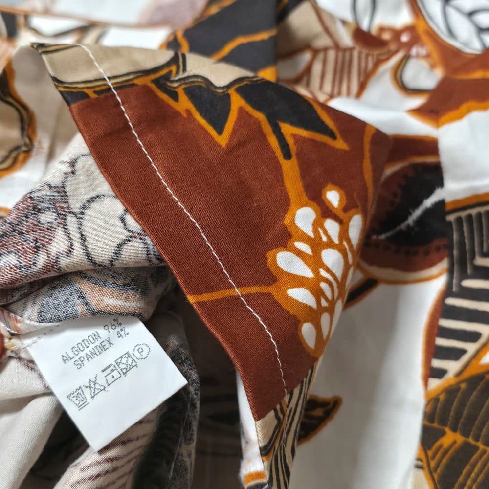 تاپ تمام نخ وارداتی اسپانیا برند Zara سایز 36 تا 42 رنگ قهوه ای کد 3310 — تصویر ۴