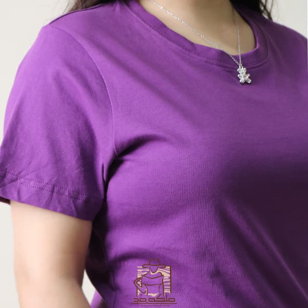 تیشرت ساده رنگی زنانه کد 671 — تصویر ۶