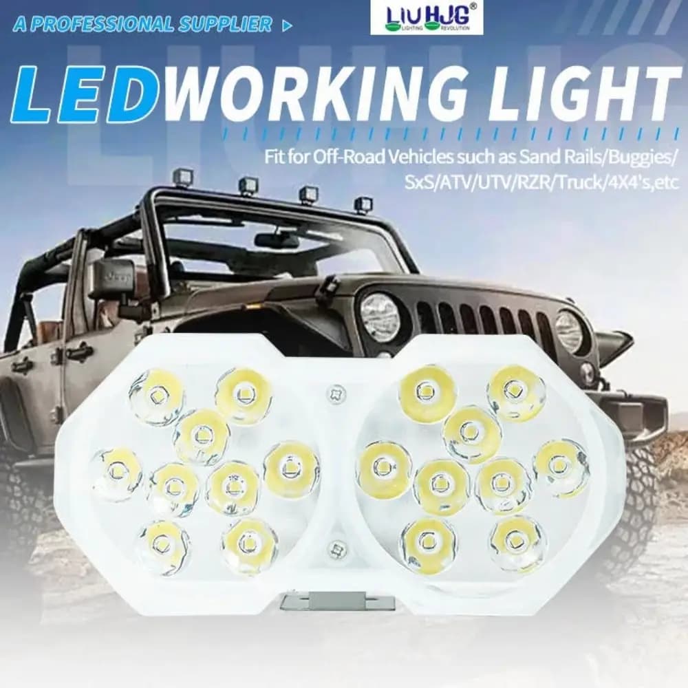 پرژکتور عقب موتور LED — ۴رنگ فلش‌زن (چراغ خطر/استروب پشت) — تصویر ۵