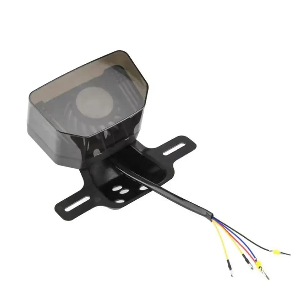 چراغ عقب LED موتور سیکلت طرح توربینی چندرنگ — تصویر ۳