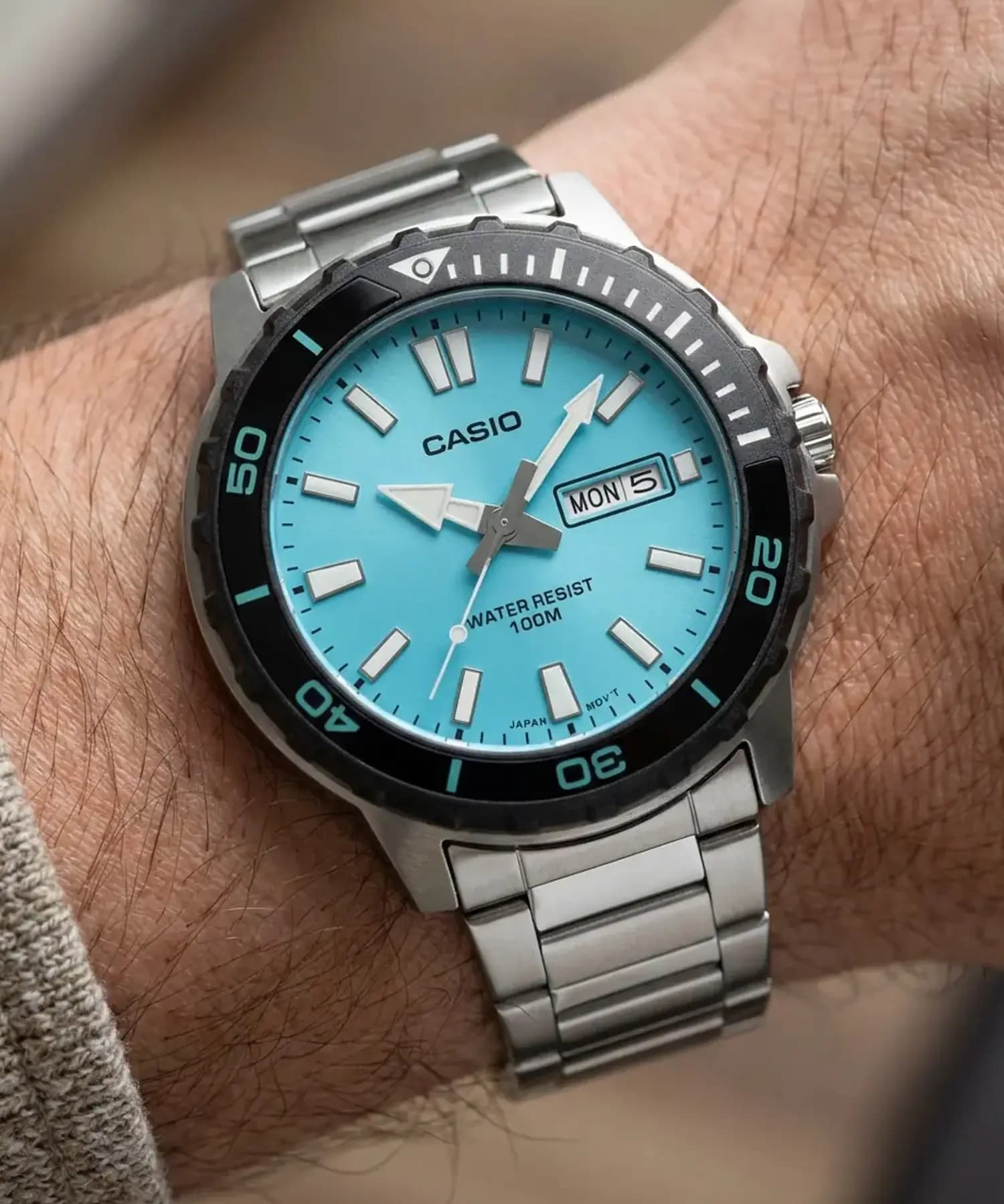 ساعت مچی مردانه کاسیو CASIO-MTD-125D-2A3VDF — تصویر ۹