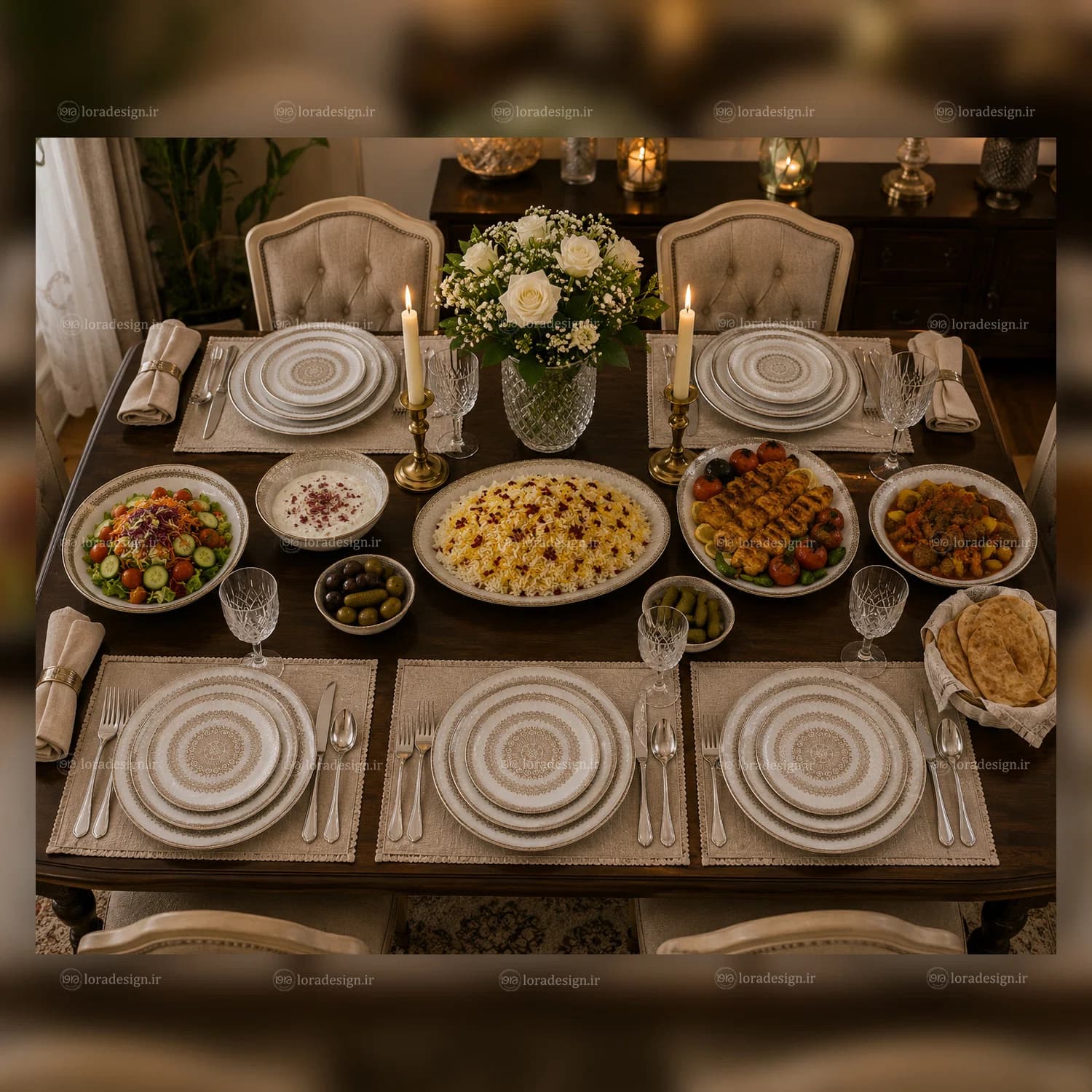 سرویس غذاخوری آرکوپال گلدن اپال 26 پارچه خورشید — تصویر ۶