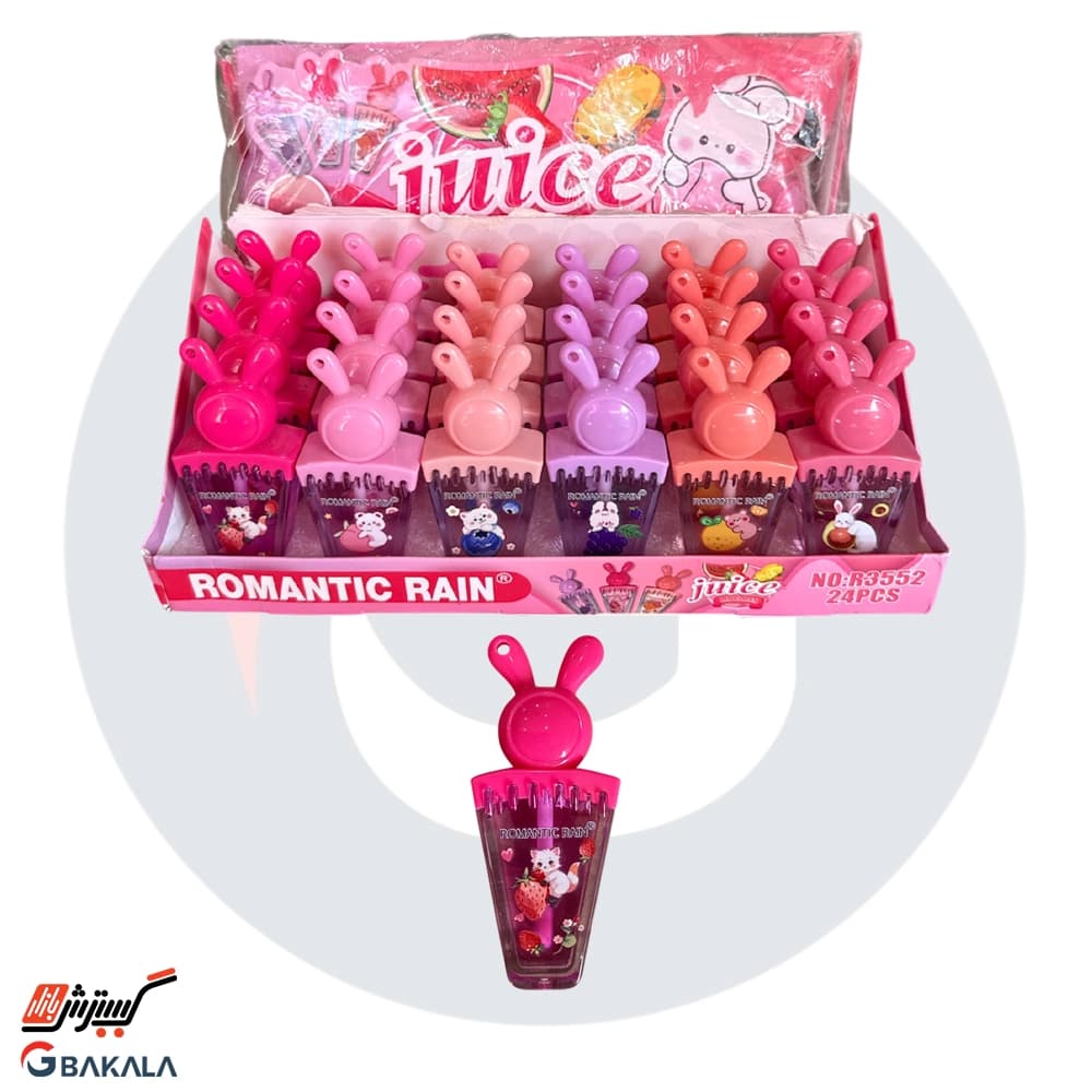 برق لب طرح خرگوش کد 3552 – بسته 24 عددی