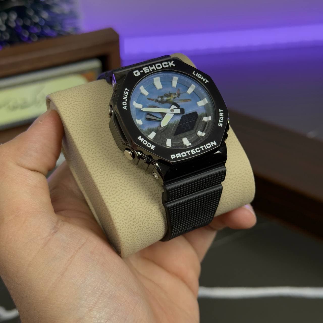 ساعت مچی کاسیو جی شاک Casio G-Shock GM-2100-black — تصویر ۶