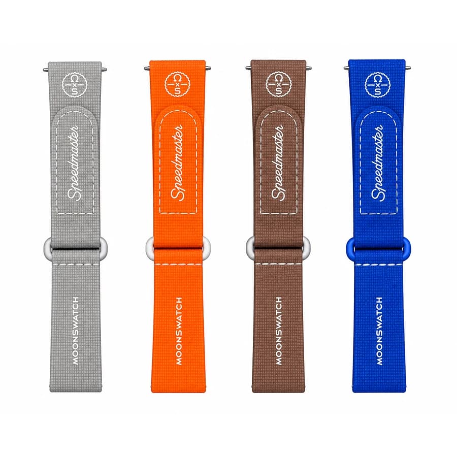 بند رابر ساعت مچی امگا سواچ OMEGA X Swatch سایز 18 میل