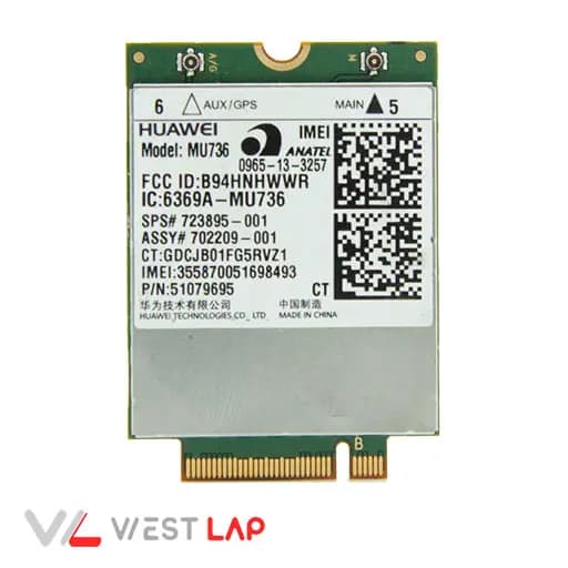 ماژول سیمکارت لپ تاپ اچ پی مدل MU736 — تصویر ۲