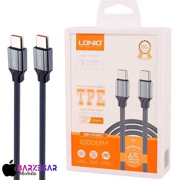 کابل دو سر Type-c الدینیو مدل Ldnio LC441c طول 1m — تصویر ۲