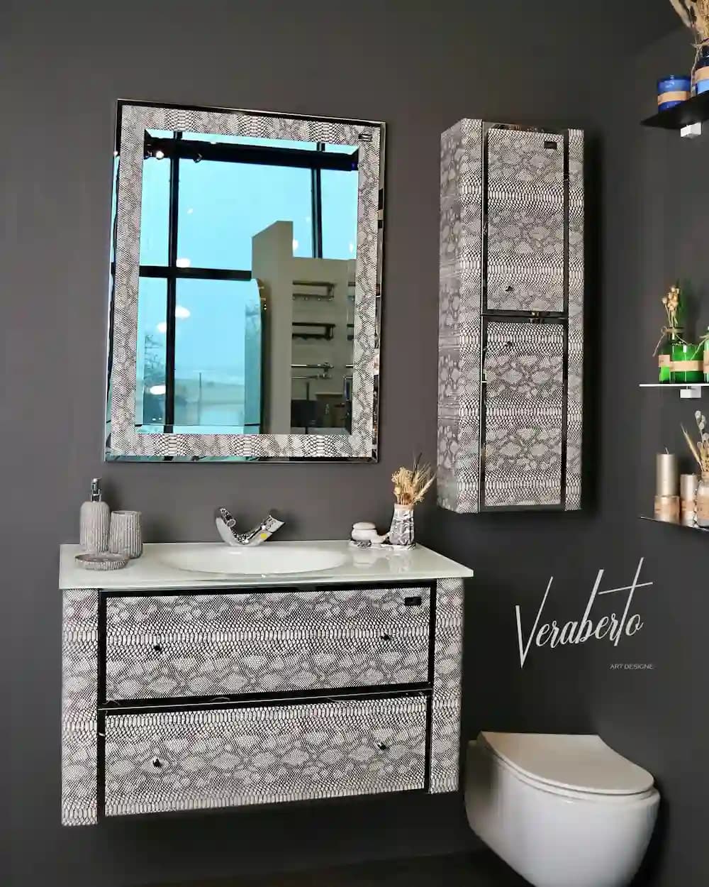 روشویی کابینتی طرح مدرن و شیک مدل آنتونیو | ورابرتو