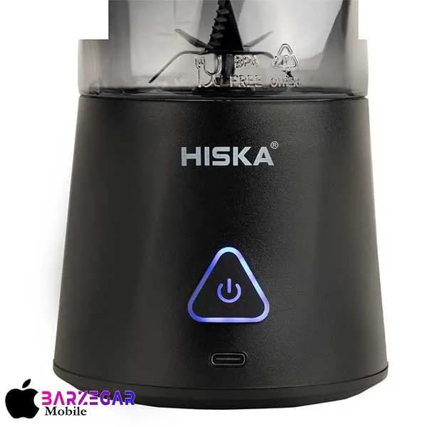 شیکر شارژی هیسکا مدل Hiska HR-87 گنجایش 0.7L — تصویر ۴