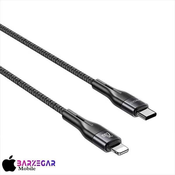 کابل تبدیل Type-C به لایتنینگ یسیدو مدل Yesido CA155 20W طول 1m — تصویر ۲