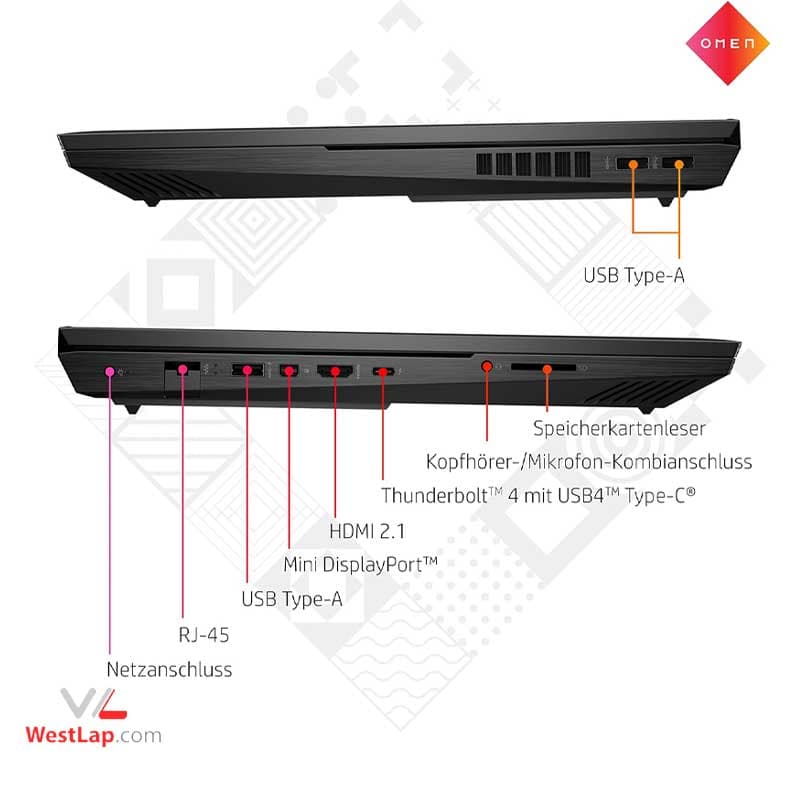 لپ تاپ HP OMEN 17-ck2000ni — تصویر ۵