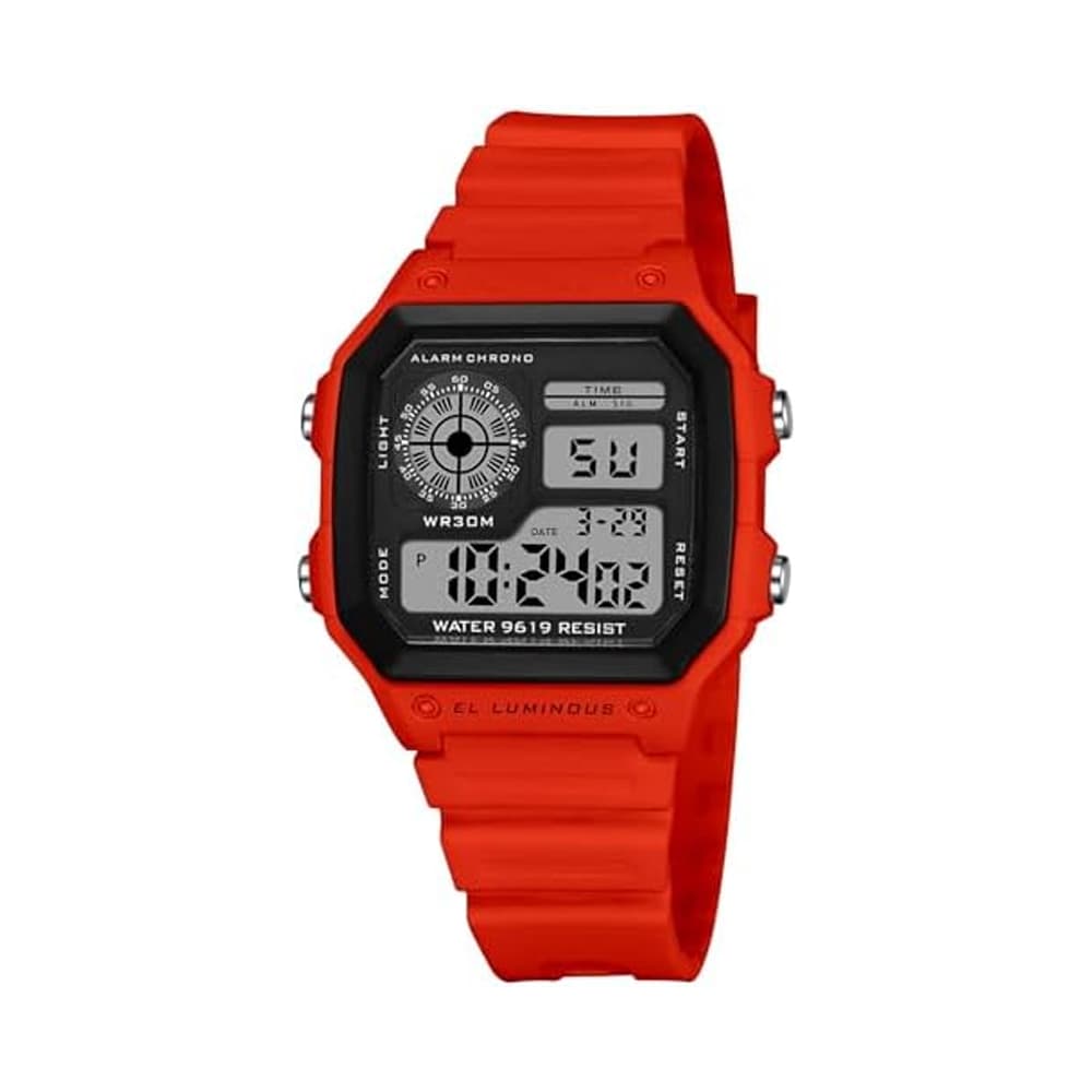 ساعت مچی کاسیو جیشاک جهان نما Casio G-shock AE-1200-red