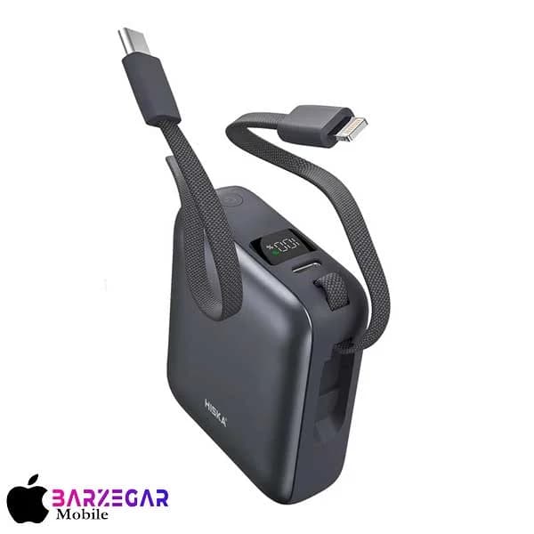 پاوربانک 22.5W هیسکا مدل Hiska HP-131PD ظرفیت 10000mA/h — تصویر ۵