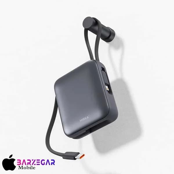 پاوربانک 22.5W هیسکا مدل Hiska HP-131PD ظرفیت 10000mA/h — تصویر ۴