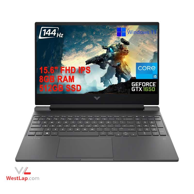 لپ تاپ HP Victus 15-fa0165tx-i5-GTX 1650