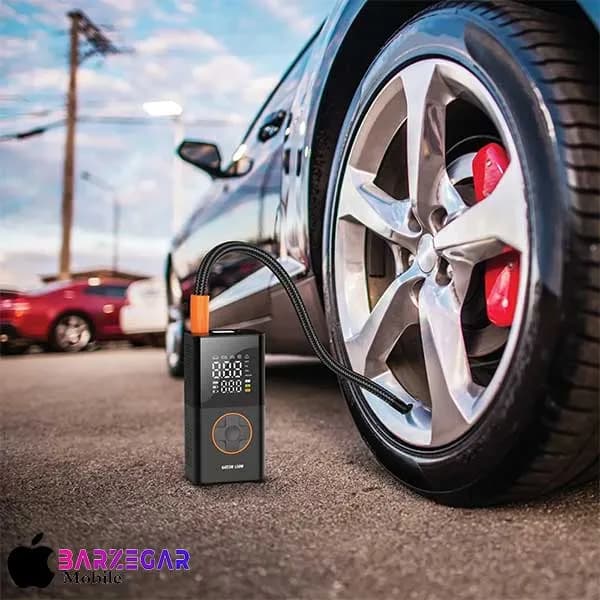 پمپ باد قابل حمل خودرو گرین لاین مدل Greenlion GTI-01 — تصویر ۴