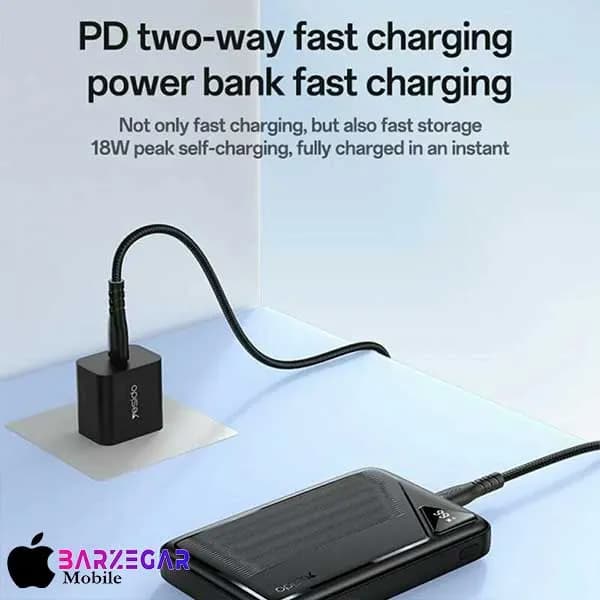 پاوربانک 22.5W یسیدو مدل Yesido YP85 ظرفیت 20000mA/h — تصویر ۷