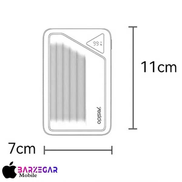 پاوربانک 22.5W یسیدو مدل Yesido YP85 ظرفیت 20000mA/h — تصویر ۴