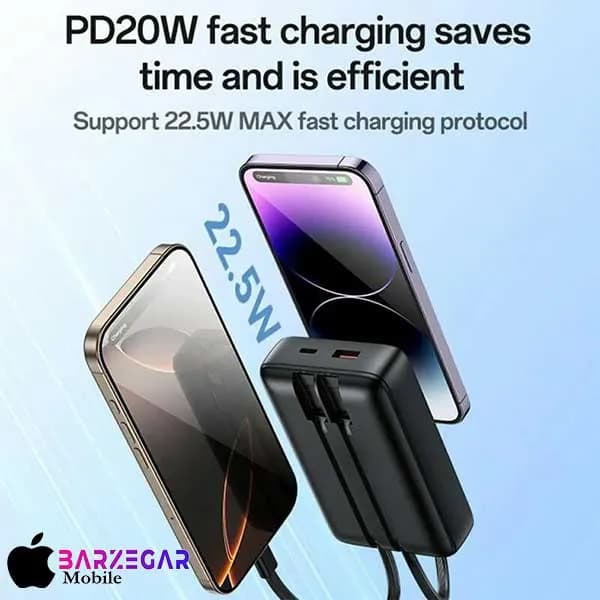 پاوربانک 22.5W یسیدو مدل Yesido YP85 ظرفیت 20000mA/h — تصویر ۵