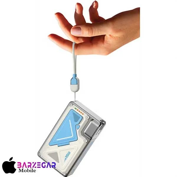 شارژر دیواری و پاوربانک وایرلس 35W پاورولوژی Powerology Wall Charger MagSafe PPBMH104 ظرفیت 20000mA/h — تصویر ۷