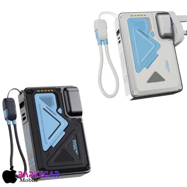 شارژر دیواری و پاوربانک وایرلس 35W پاورولوژی Powerology Wall Charger MagSafe PPBMH104 ظرفیت 20000mA/h — تصویر ۳