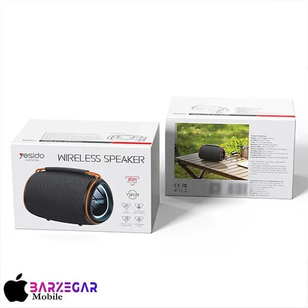 اسپیکر بلوتوثی قابل حمل 20W یسیدو مدل Yesido YSW39 — تصویر ۳