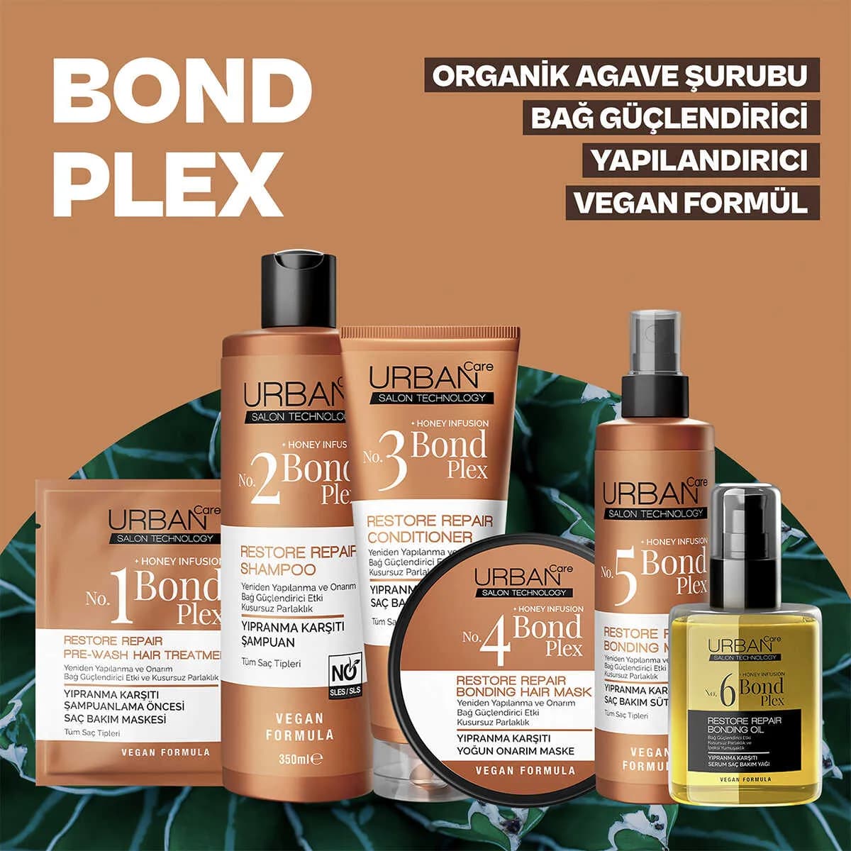 شیر مو ترمیم کننده اربن کر مدل Bond Plex — تصویر ۵