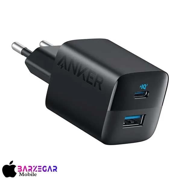 شارژر دیواری 33W انکر مدل Anker A2331G21 (دو پین) – اصل