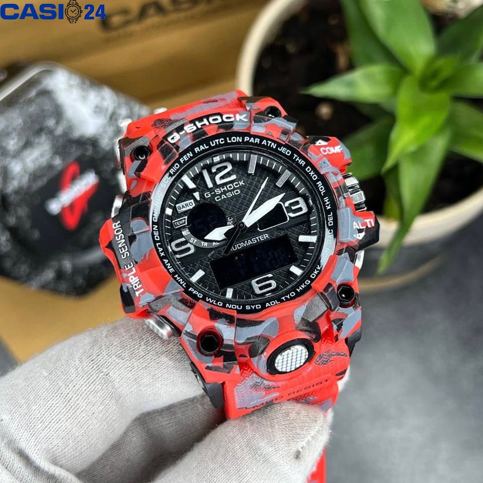 ساعت مچی کاسیو جی شاک Casio G-Shock Army-RED