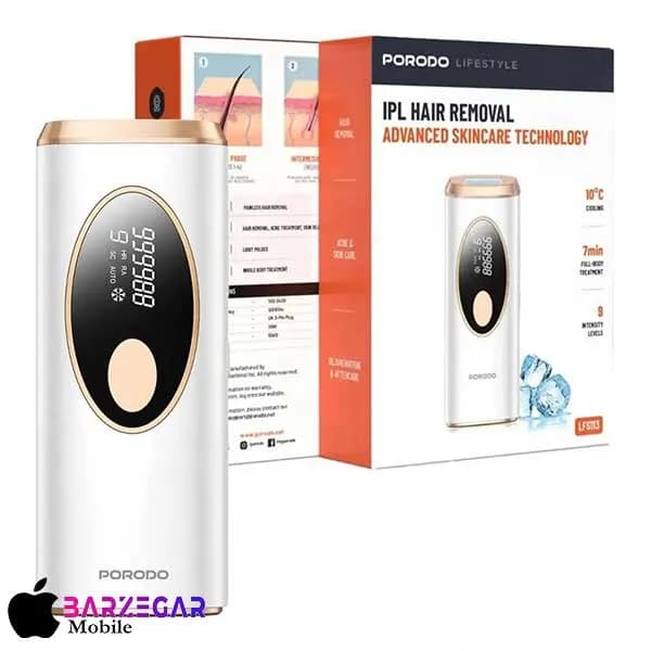 لیزر موهای زائد پرودو مدل Porodo Lifestyle IPL hair removal LFS113 — تصویر ۳