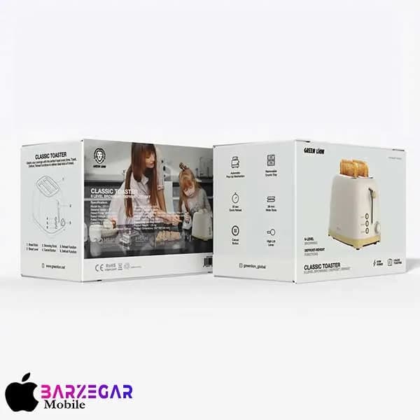 توستر نان گرین لاین مدل Green Lion Classic Toaster GT-11 GNCLTOSTRBG — تصویر ۵