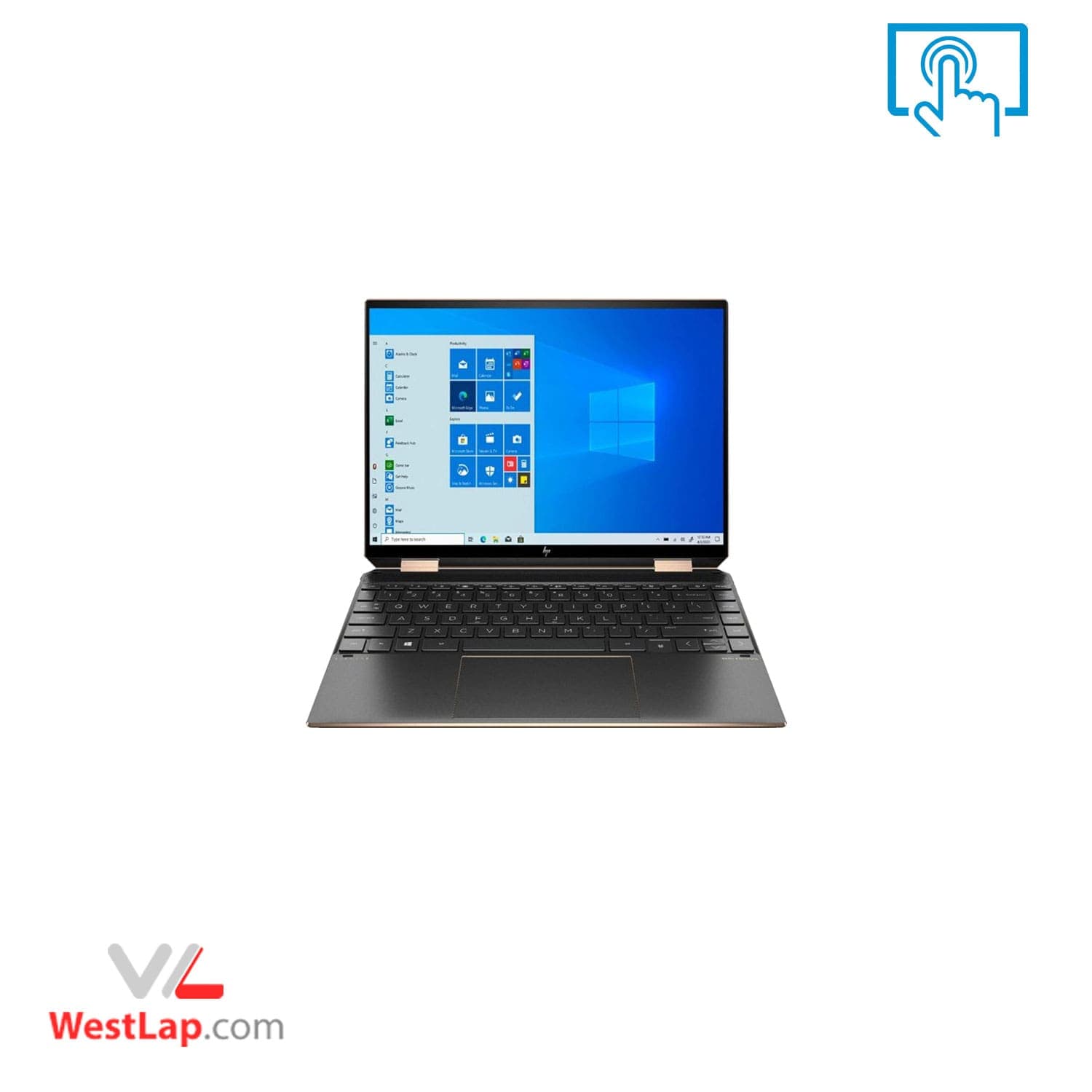 لپ تاپ لمسی HP Spectre x360 14-ea0080ng-i7-Intel Iris X Graphics — تصویر ۲