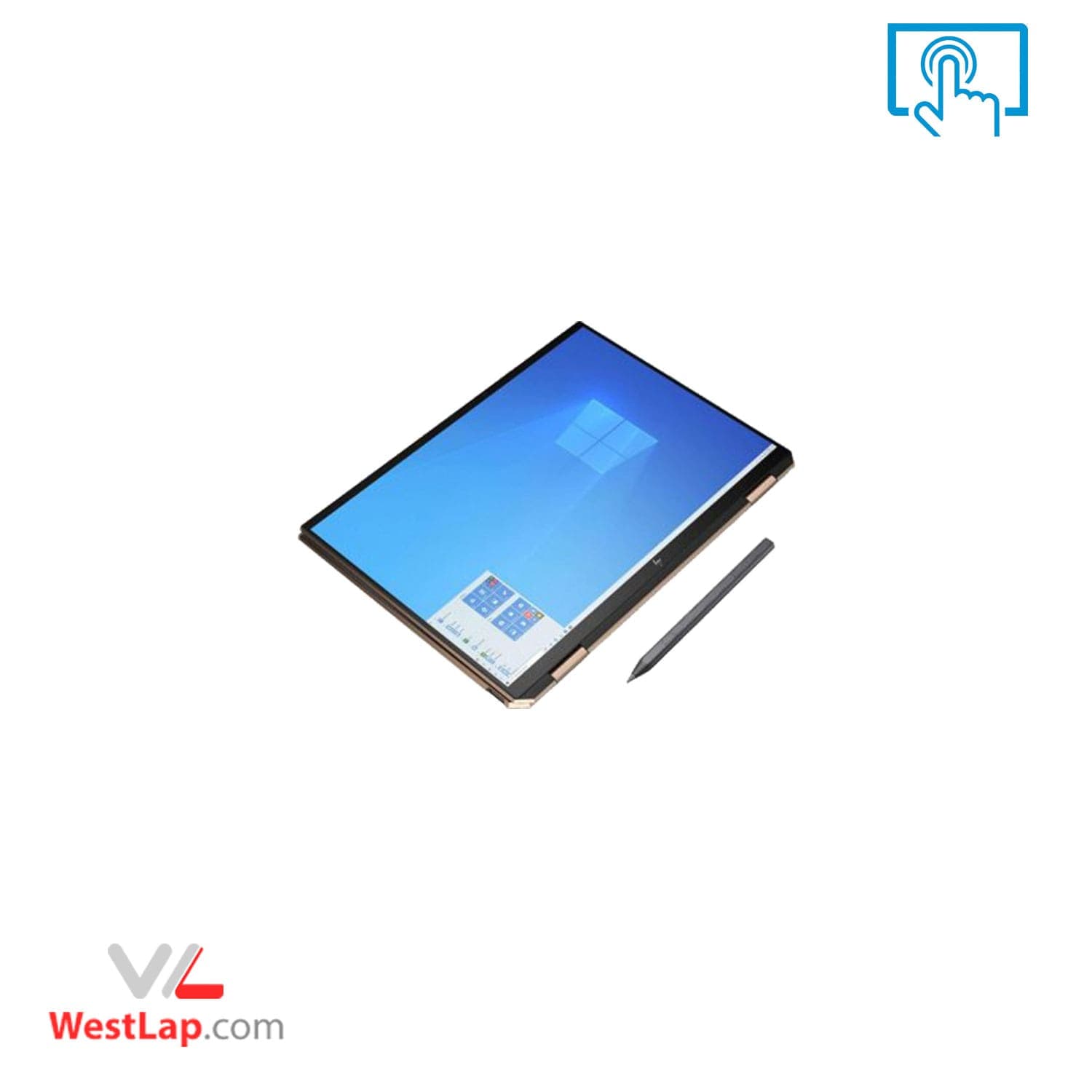 لپ تاپ لمسی HP Spectre x360 14-ea0080ng-i7-Intel Iris X Graphics — تصویر ۳
