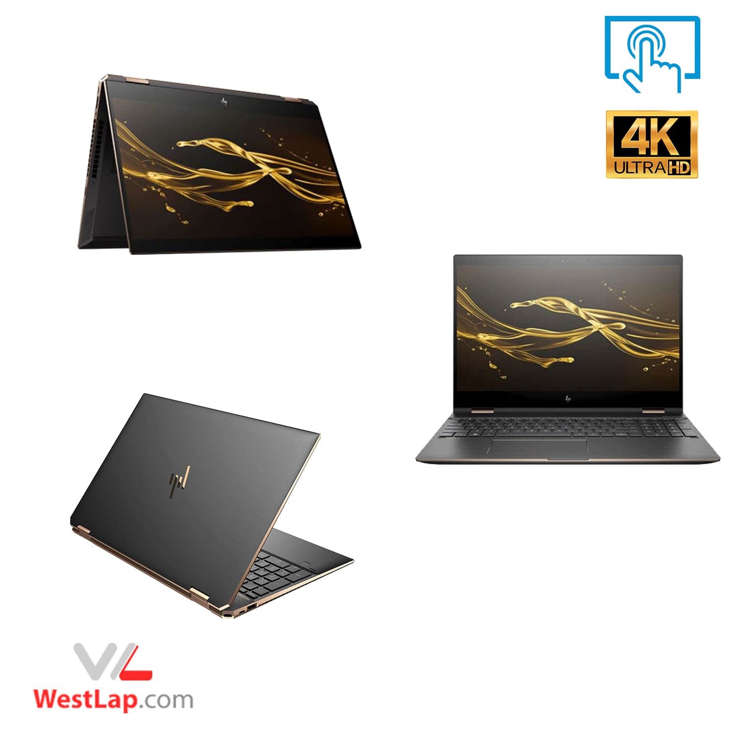 لپ تاپ لمسی HP Specter x360 15 eb0008ng-i7-Geforce MX330 — تصویر ۵
