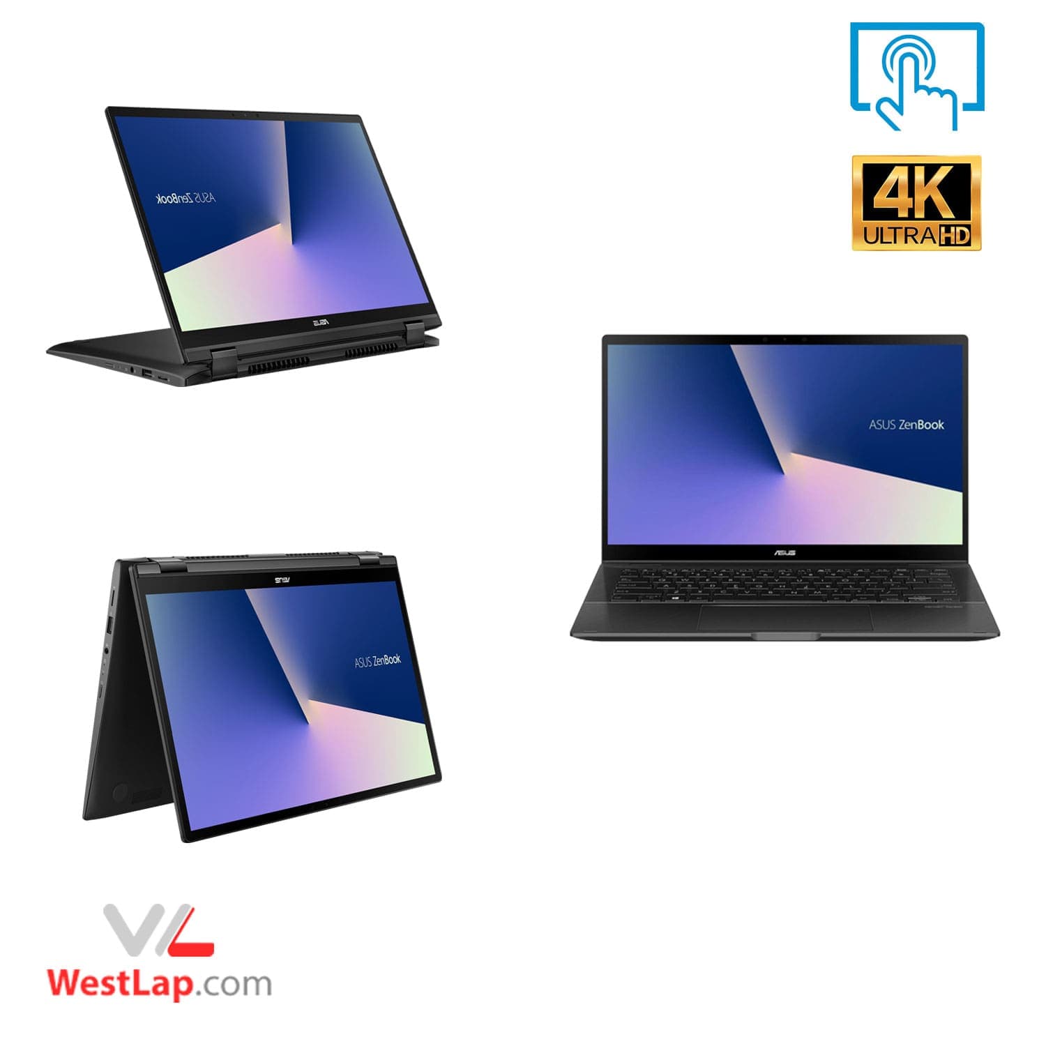 لپ تاپ لمسی Asus Zenbook UX463FA-i5-Intel UHD Graphics — تصویر ۵