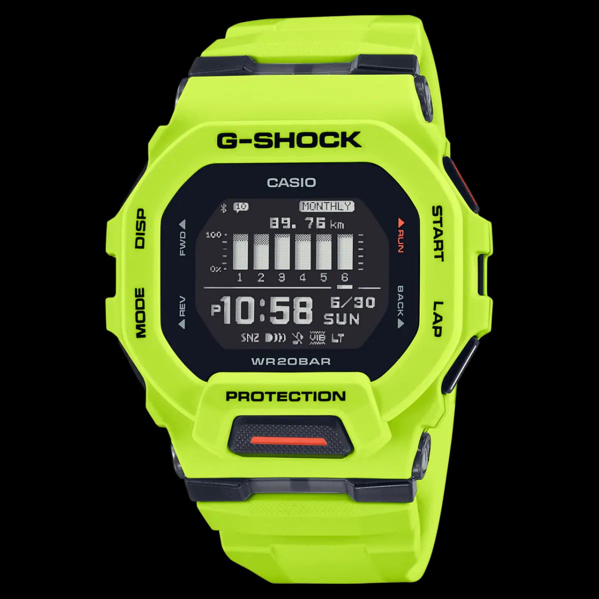 ساعت مچی کاسیو جی شاک Casio G-Shock GBD-200-9DR‏ — تصویر ۴