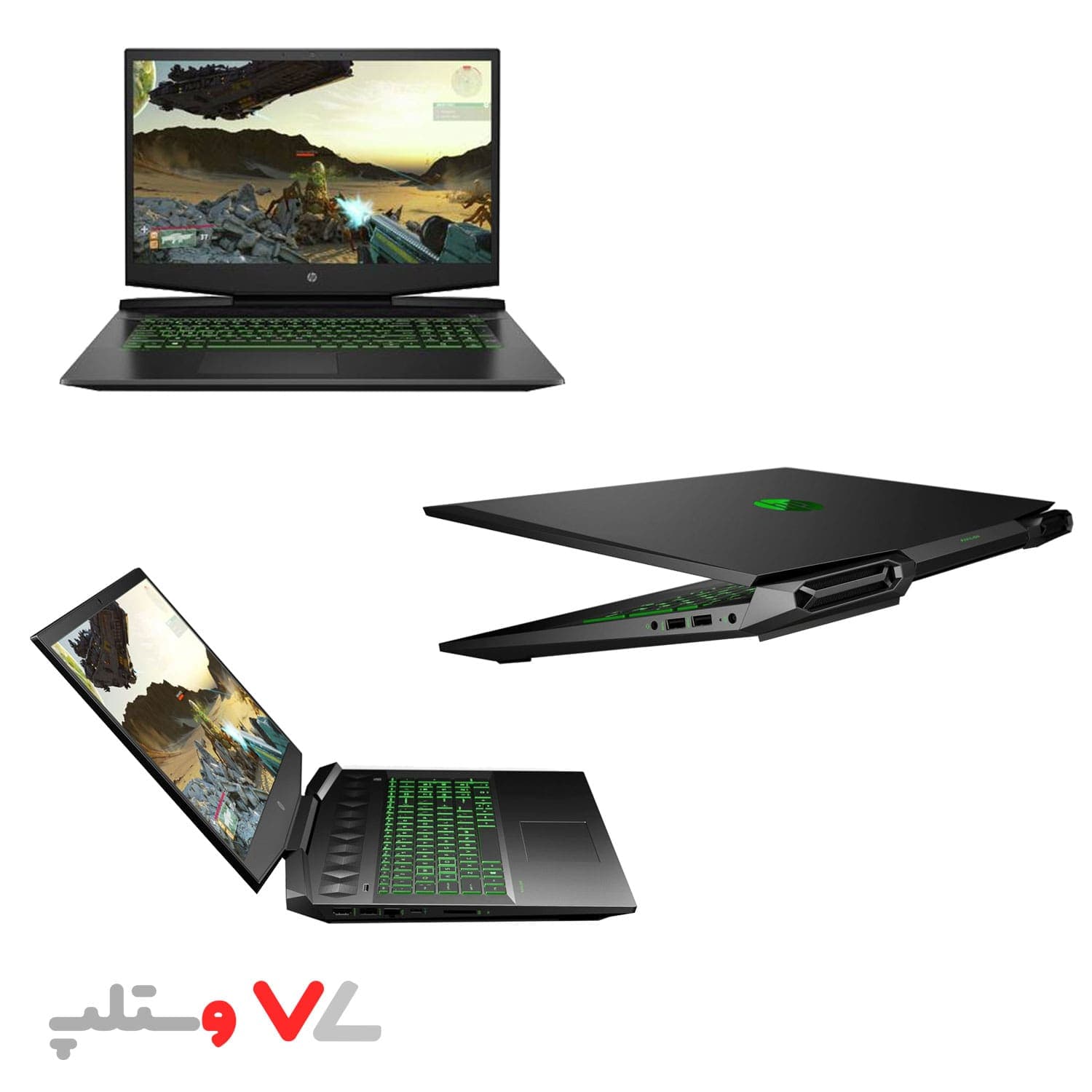 لپ تاپ گیمینگ HP Pavilion 15-dk0976nd-i7-Nvidia Gefroce GTX 1650 — تصویر ۵