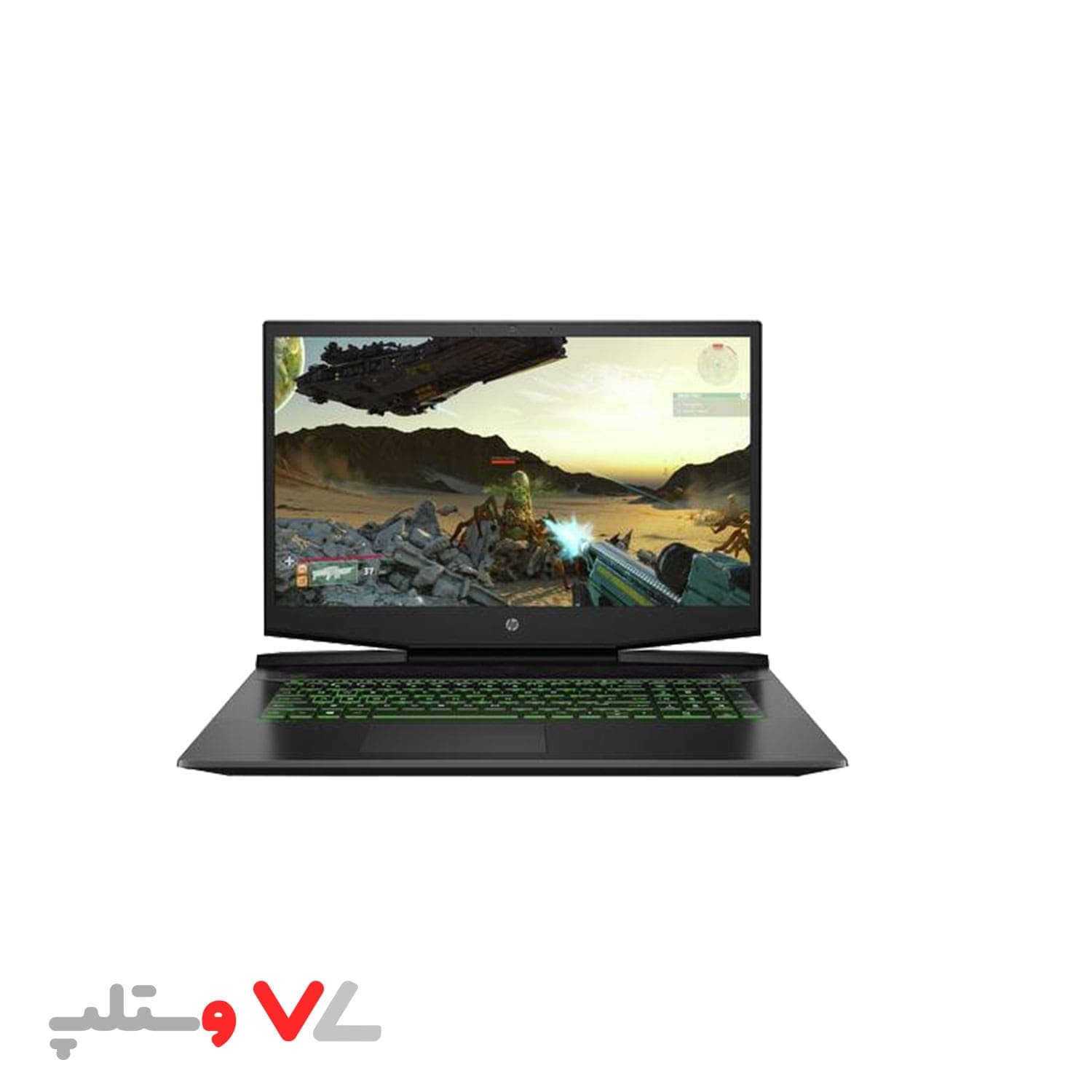 لپ تاپ گیمینگ HP Pavilion 15-dk0976nd-i7-Nvidia Gefroce GTX 1650