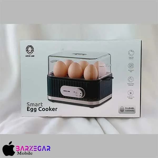 تخم مرغ پز هوشمند گرین لاین مدل Green Lion Smart Egg Cooker GNSMEGGCKRGN — تصویر ۴