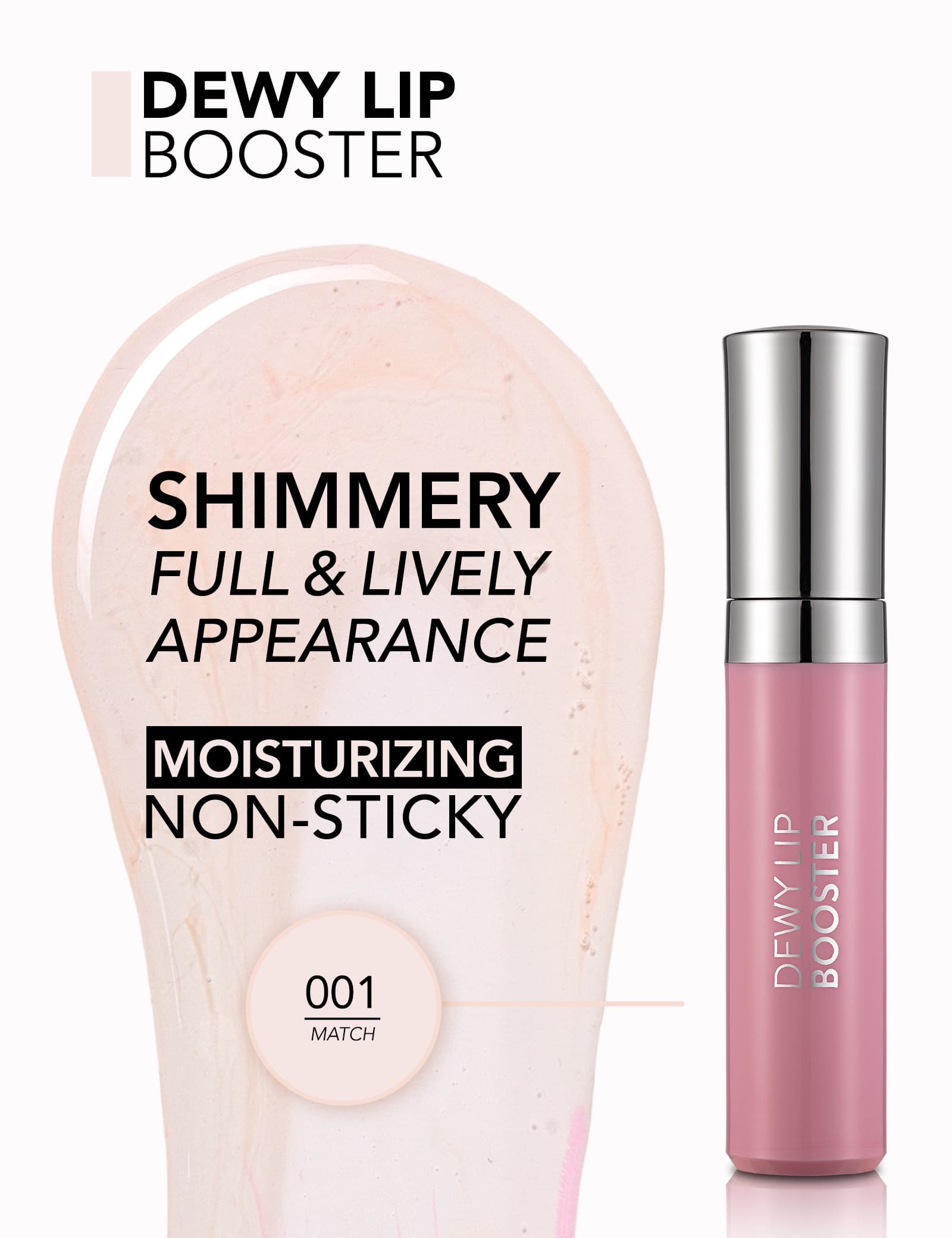 لیپ گلاس حجم دهنده فلورمار مدل Dewy Lip Booster — تصویر ۷