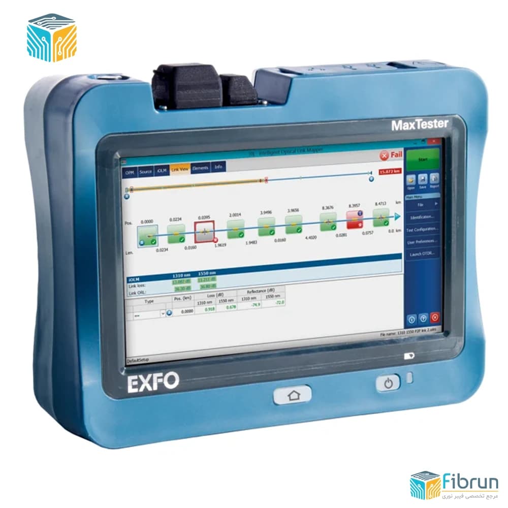 دستگاه OTDR EXFO Maxtester 720D — تصویر ۷